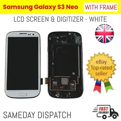 Samsung Galaxy S3 Neo I9300i I9301i Replacement LCD Screen Display Digitizer UK • £12.99