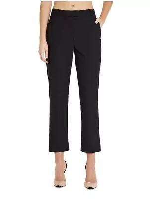 Sass & Bide Black Dream Catcher Wool-Blend Tailored Pants With Pockets - Size 12 • $70