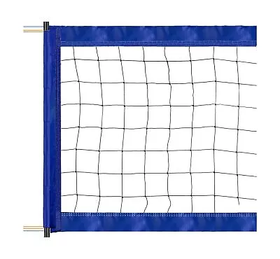 Regulation Volleyball Net Outdoor/Indoor With Aircraft Steel Cable Top And Bo... • $105.89