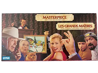 MASTERPIECE Boardgame  Parker Brothers  1996   The Classic Art Game • $35