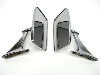 Chevy GMC Mirror Set 73-87 Truck Vtg Chrome Car Part 9826594 Left & Right • $24.99