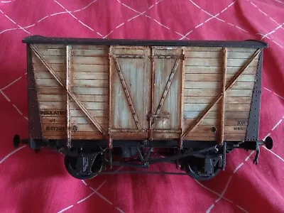 O Gauge Goods Wagon Insulated Detailed Weathering • £65