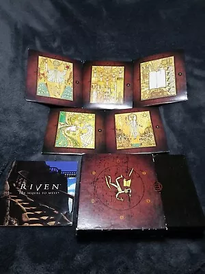 Riven: The Sequel To Myst (PC/MAC 5-Disc Set 1997) CD ROM Vintage Video Game • $5.09