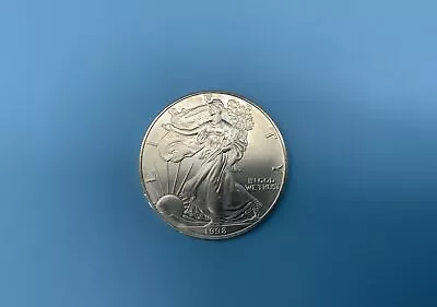 UNITED STATES OF AMERICA 1oz FINE SILVER-ONE DOLLAR COIN 1998 • £19.99