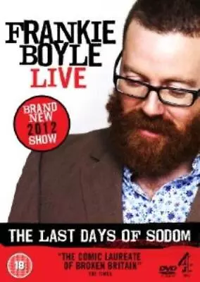 Frankie Boyle: The Last Days Of Sodom - Live DVD (2012) Frankie Boyle Cert 15 • £1.99