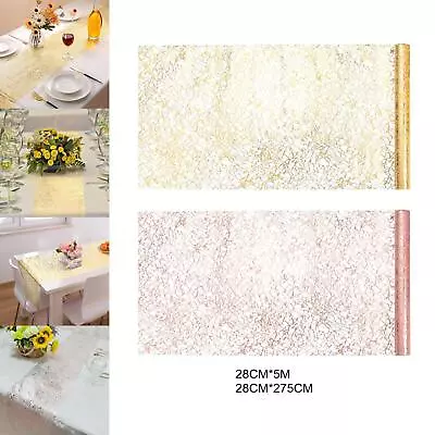 Glitter Table Runner Rustic Table Decor For Valentine's Day Party Wedding • £6.74