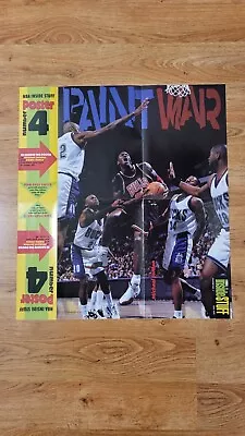 Vintage 1997 Michael Jordan NBA Inside Stuff Official Poster Double Sided • $21.99