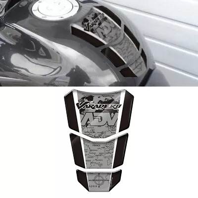 Motorcycle Resin Tank Pad Protector Sticker For Honda Varadero XL 125 250 1000 • $26