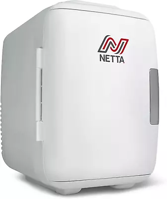 Netta 5L Portable Mini Small Bar Fridge  Cooler Freezers - White • £39.87