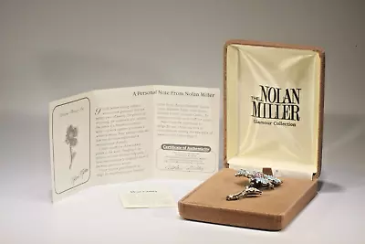 Nolan Miller 2003 Silver Tone Prairie Flower Pin - Glamour Collection • $75