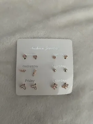 Brand New Pack Of Stud Earrings. Never Worn  • £0.99