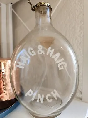 Haig And Haig Vintage PINCH WHISKEY Bottle W/authentic Cap And Labels • $25