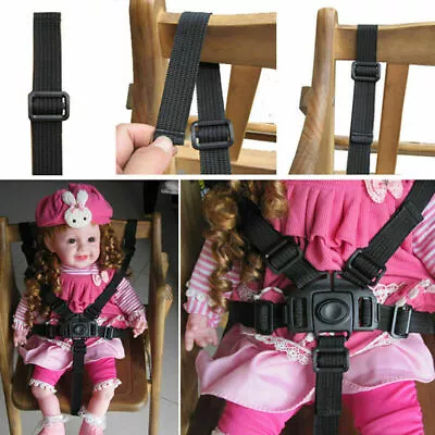 $8.73 • Buy 5Point Safety Baby Kids Harness Stroller High Chair Belt Pram Car Strap BEST