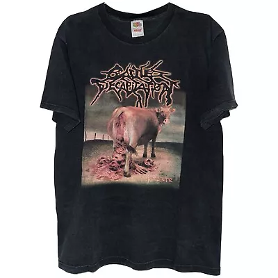 Vintage Cattle Decapitation Tour T-Shirt L Dying Fetus Cryptopsy Suffocation • $150