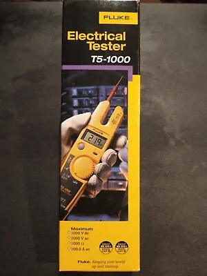 Fluke T5-1000 1000 Volt Continuity Current Electrical Tester- NEW • $185