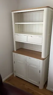 Oak Furnitureland Oak/painted Dresser Shelves Bookcase Cabinet Cupboard  Hove  • £500