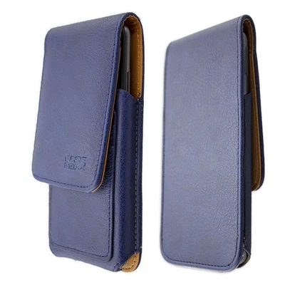 $24.63 • Buy Caseroxx Flap Pouch For Sony Xperia XA2 Ultra In Blue Made Of Genuine Leather