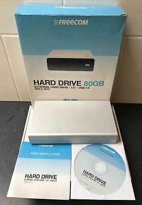 Freecom External Hard Drive 80GB - See Description • £20