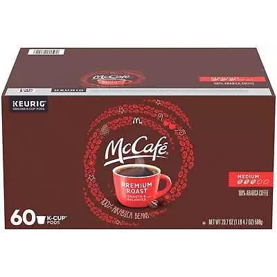 Premium Roast Medium Coffee K-Cup Pods 60 Ct - 20.64 Oz Box • $25.48