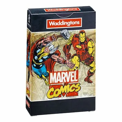 Marvel Comic Retro Waddingtons Number 1 Playing Cards • £4.99