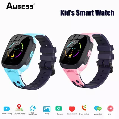 $15 • Buy Kids Tracker Smart Watch 4G SIM LBS/WiFi/GPS Position HD Camera SOS Call Watch