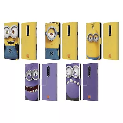 Official Despicable Me Full Face Minions Leather Book Case For Oneplus Phones • £19.95