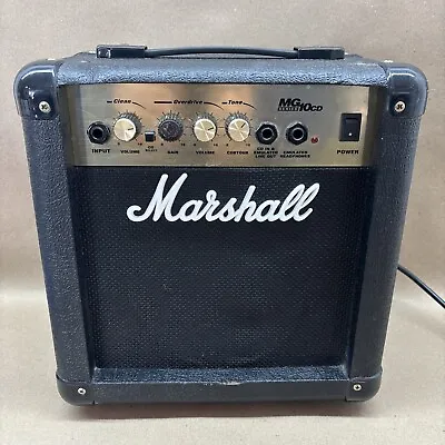 Marshall  40-Watt Amplifier MG10CD Series Practice Guitar Amp - Tested • $39.99