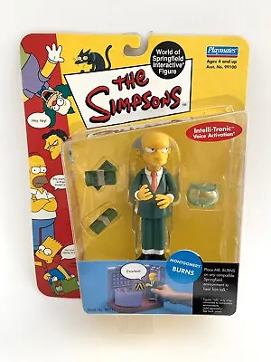 Mr Burns The Simpsons WOS World Of Springfield Figure Complete W/ Packaging • $16.95