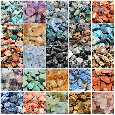 $6.60 • Buy Natural Rough Stones Rocks - CARATS - Bulk Lots Huge Choice (500 1000 2000 3000)