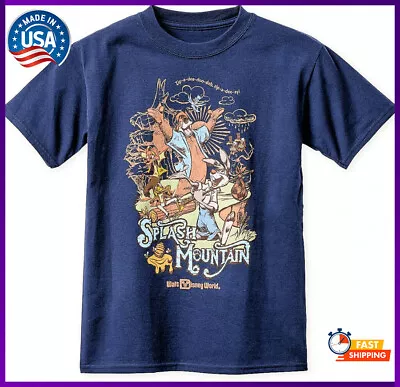 $17.99 • Buy Walt Disney World Splash Mountain Vintage Retro T-shirt S-5XL