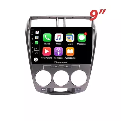 9  Wireless CarPlay Android Auto Nakamichi BT Radio For Honda City 2009-2012 SO • $1199