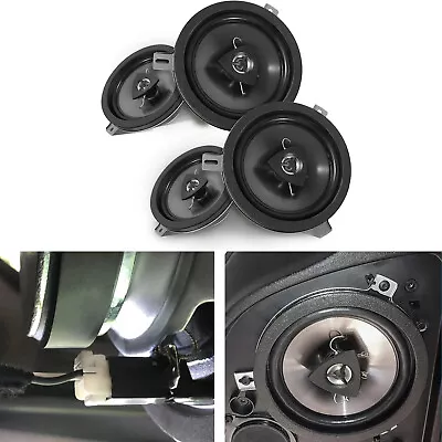 4 PCS Kicker Speaker Upgrade For 2007-2018 Jeep Wrangler JK JKU 77KICK10 • $164.79