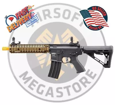 Us Seller Lancer Tactical Raider Proline MK18 M4 Airsoft AEG Rifle Gun Bronze • $279