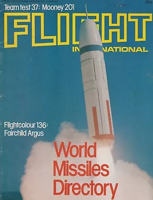 Flight International (10 Jun 1978) Mooney 201 Missiles Directory Cl-600 • $14