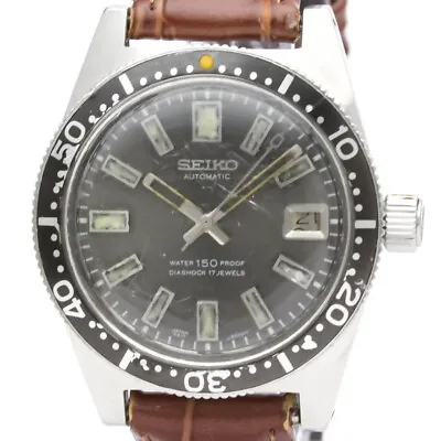Vintage SEIKO Diver 150M  First Model Steel Mens Watch 6217-8001 BF546266 • $4011