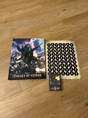 Leagues Of Votann Codex Warhammer 40000 With Data Cards And Grudge Tokens • £5