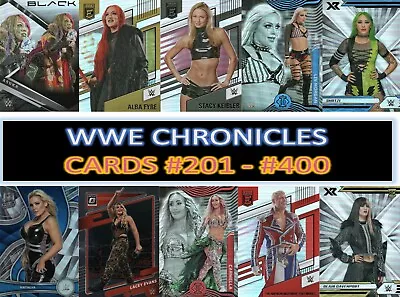 £2.95 • Buy Panini WWE Chronicles 2022 - Chronicle Base Cards #201 To #400