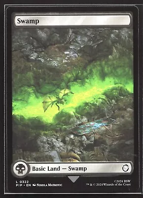 Swamp - MTG Universes Beyond: Fallout - Basic Land - #0322 • $1.49