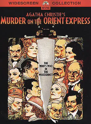 MURDER ON THE ORIENT EXPRESS Albert Finney Ingrid Bergman 1974  DVD Disc Only • $3.95