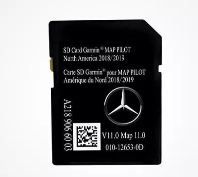 2019 Mercedes-Benz V11 A2189066003 GPS Navigation SD Card Garmin Map Pilot • $39.99