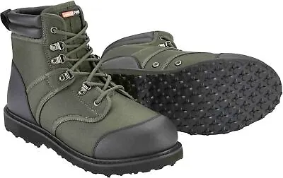 Super-Light Easy Lace Leeda Profil Rubber Sole Wading Fishing Boots - All Sizes • $75.73