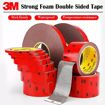 3M Double Sided Acrylic Plus Automotive Attachment Tape 10mm X3meters • $5.99