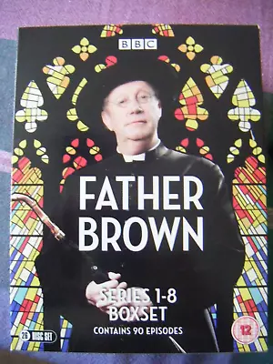 Father Brown - Series 1-8 - Complete (DVD 2020) 26 Disc Set - 90 Episodes - VG • £37.99