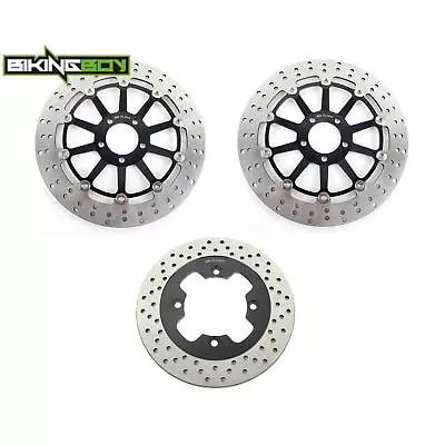 Front+Rear Stainless Steel Brake Rotor Ninja ZX11 ZX1100D ZZR1100 (1993-2001) • $179.91