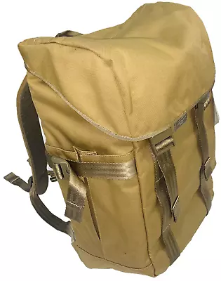 Crafted Goods Cyclus Manufactura Bogata Kaminito Backpack Laptop Sleeve Tan • $129.99