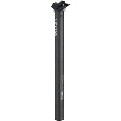 WHISKY No.7 Carbon Seatpost - 31.6 X 400mm 0mm Offset Matte Carbon • $105