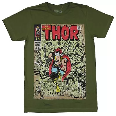 Thor (Marvel Comics) Mens T-Shirt - Classic Distressed Issue 154 Cover Art • $14.98