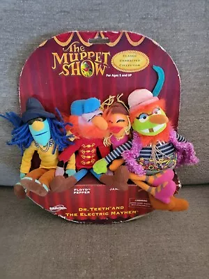 2003 Sababa Toys Dr. Teeth & The Electric Mayhem Muppets 8” Plush • $125