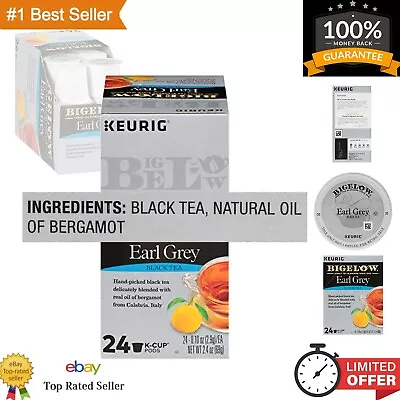 Delicious Earl Grey Black Tea K-Cups - Hand-Picked Ingredients Aromatic Brew • $27.99