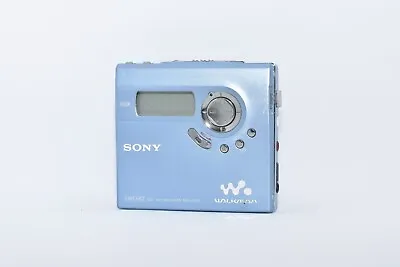 Sony Walkman MZ-N920 Blue MiniDisc MD Player Recorder From JAPAN Used Working • $170